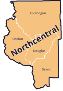 Northcentral region of Washington state regions