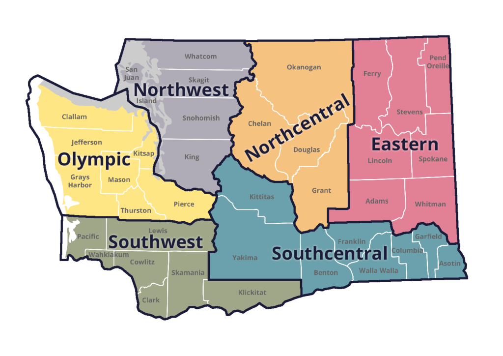 Washington-state-county-map names colors outlines-x